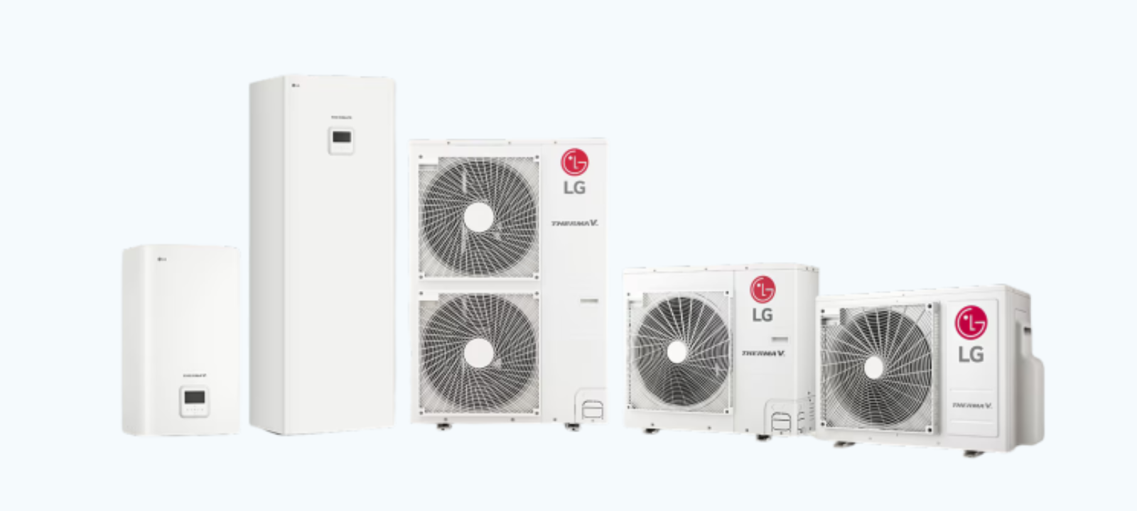 Split heat pumps