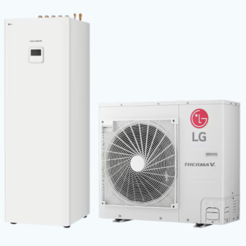 Спліт-система з інтегрованим баком гарячого водопостачання (ГВП) R32, однофазна, 5 кВт